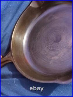 GRISWOLD #0 Cast Iron Skillet 562 Mint Condition Rare Hard To Find Old Handle