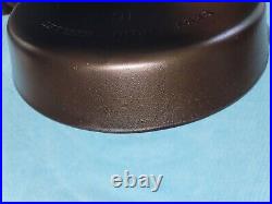 GRISWOLD #10 716A CAST IRON SKILLET-LARGE BLOCK LOGO-NO HEAT RING Restored