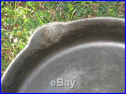 GRISWOLD 13 Slant Logo Cast Iron Skillet with Heat Ring Beautiful Condition RARE