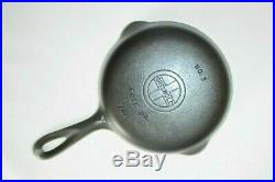 GRISWOLD 1939-1944 MATCHING STYLE CAST IRON SKILLET SET #3,4,5,6,7,8 (Ex. Cond.)