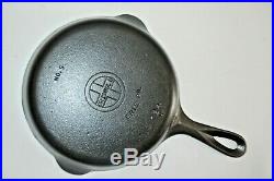 GRISWOLD 1939-1944 MATCHING STYLE CAST IRON SKILLET SET #3,4,5,6,7,8 (Ex. Cond.)