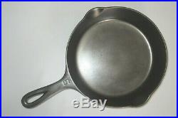 GRISWOLD 1939-1944 MATCHING STYLE CAST IRON SKILLET SET #3,4,5,6,7,8 (Ex. Cond.)