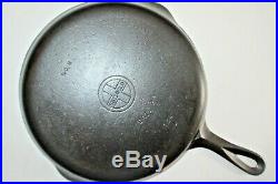 GRISWOLD 1939-1944 MATCHING STYLE CAST IRON SKILLET SET #3,4,5,6,7,8 (Ex. Cond.)