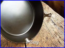 GRISWOLD Cast Iron DEEP SKILLET Frying Pan RESTORED # 9 LARGE LOGO Chicken Fryer