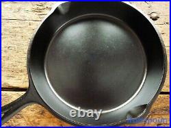 GRISWOLD Cast Iron DOUBLE SKILLET Frying Pan # 90 LARGE BLOCK LOGO Ironspoon