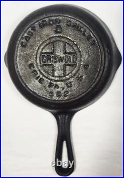 GRISWOLD ERIE #0 Cast Iron Skillet Small 562 USA