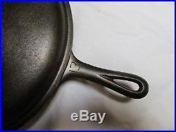 Griswold Erie Pa. 13 Skillet Heat Ring Pin 720 Sits Flat+lid Pin 473 Excellent
