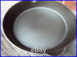 GRISWOLD LARGE BLOCK LOGO 716 CAST IRON SKILLET #10 Restored Smooth Bottom