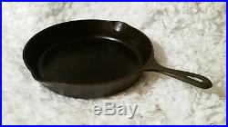 GRISWOLD No. 10 SELF BASTING SKILLET COVER 470 LOW DOME LID ERIE PA AND SKILLET