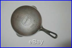 GRISWOLD VINTAGE MATCHING STYLE CAST IRON SKILLET SET #3,4,5,6,7,8 (Ex. Cond.)