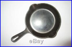 GRISWOLD VINTAGE MATCHING STYLE CAST IRON SKILLET SET #3,4,5,6,7,8 (Ex. Cond.)