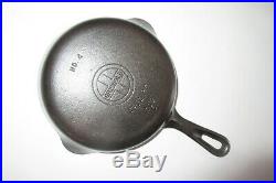 GRISWOLD VINTAGE MATCHING STYLE CAST IRON SKILLET SET #3,4,5,6,7,8 (Ex. Cond.)