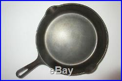 GRISWOLD VINTAGE MATCHING STYLE CAST IRON SKILLET SET #3,4,5,6,7,8 (Ex. Cond.)