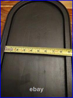 Gate Mark Cast Iron Long Oval Griddle, 8.5x 20.25 Cooking Surface, #9