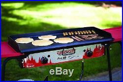 Grill Griddle Steel Fry Flat Top Camp Chef 2 Burner Barbecue Outdoor Cookware