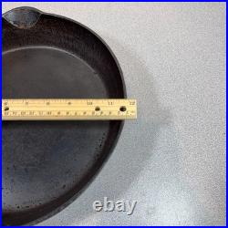 Griswold 10 Cast Iron Skillet #10 Small Logo, Sits Flat Erie PA