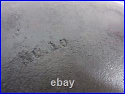 Griswold 10 cast iron skillet pan antique vintage 716 C metal Erie PA no wobble