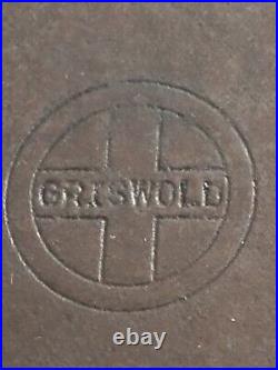 Griswold #10 small logo 716c cast iron skillet