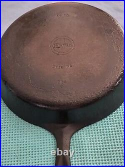 Griswold #10 small logo 716c cast iron skillet