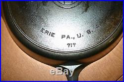 Griswold #11 Block Logo cast iron skillet with Heat Ring. Excellent condition