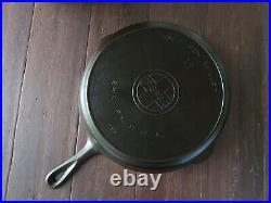 Griswold #11 Cast Iron Skillet With Large Block Logo & Heat Ring Restored