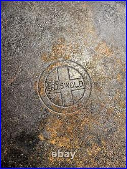 Griswold #12 Small Logo Skillet 719 D Vintage Cast Iron