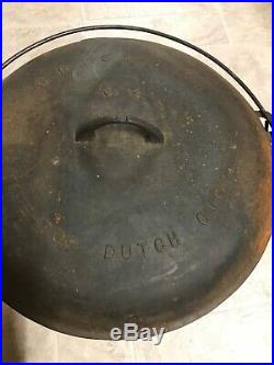 Griswold 13 Cast Iron Dutch Oven