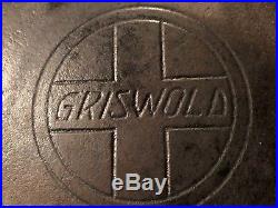 Griswold 13 Cast Iron Pan 720 Original Vintage old skillet