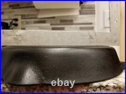 Griswold #14 Cast Iron Skillet Pan Large Block Logo with Heat Ring 718A Vintage