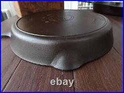 Griswold #14 Cast Iron Skillet With Large Block Logo And Heat Ring Restored