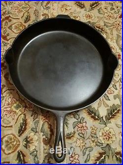 Griswold #14 Skillet with Heat Ring Excellent Condition! WOW