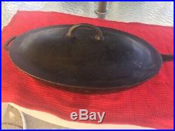 Griswold #15 Cast Iron Skillet With Cover