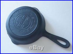 Griswold #2 Cast Iron Skillet 703 Erie PA Heat Ring & Large Logo