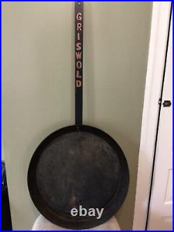 Griswold 20 Frying Pan, Display, Trail Pan Advertising Piece