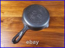 Griswold #3 709A Cast Iron Skillet Large Block Logo Fully Restored