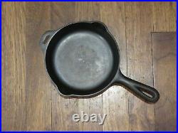Griswold #3 Cast Iron Skillet With Hinge Handle & Small Block Logo Cast 2503