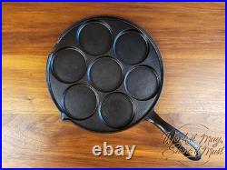 Griswold #34 Vintage Restored Cast Iron Plett Pan Slant Logo 2980X (Chipped)