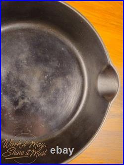 Griswold #4 Cast Iron Skillet Large Block Logo Heat Ring 702 Restored Griswold #4 Cast Iron Skillet Large Block Logo Heat Ring 702 Restored