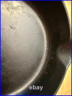 Griswold #4 Cast Iron Skillet Slant Logo 702 Erie Vintage