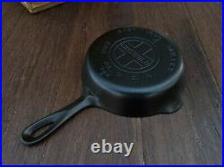Griswold #4 Cast Iron Skillet With Large Block Logo Professionally Restored