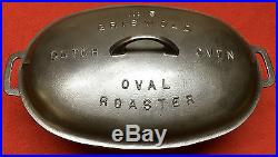 Griswold # 5 Cast Iron Oval Roaster