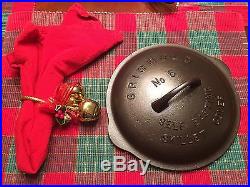 Griswold #5 Low Dome Fully Marked Skillet Lid/Cover Pn#465 Nice! HTF