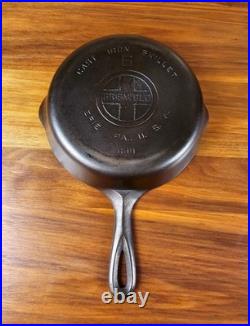 Griswold #6 699 Cast Iron Skillet Large Block Logo Fully Restored