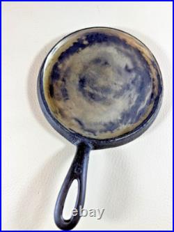 Griswold #6 Cast Iron Round Griddle 606 Large Block Logo Erie HTF Rare USA