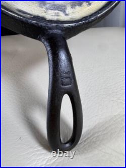 Griswold #6 Cast Iron Round Griddle 606 Large Block Logo Erie HTF Rare USA