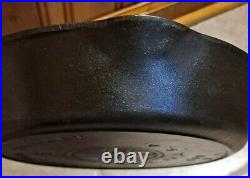 Griswold #6 ERIE with heat ring 699B Cast Iron Skillet