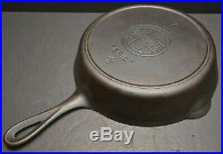 Griswold 701 # 7 Slant Logo ERIE Cast Iron Skillet Cleaned and Seasoned