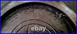 Griswold 782 Cast Iron Scotch Bowl 4 Erie PA USA Large Block Logo