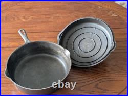 Griswold 8 Cast Iron Dutch Oven, Chicken Fryer 777 Skillet, 1098c Lid