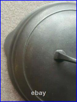 Griswold #8 Cast Iron High Dome Skillet Lid p/n 1098B Small Logo
